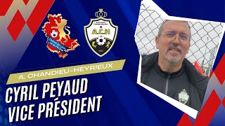 LInterview du Weekend  Cyril PEYAUD Association Chandieu Heyrieux [upl. by Aneleasor262]