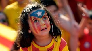 Independence Protests In Catalonia Scotland 911 Vigils amp More [upl. by Atiuqehs]