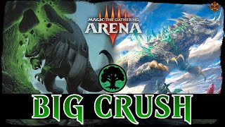 DINOS OP PLZ NERF OMG  MTG Arean  Mono Green Stompy 81 WINS Aggro Ramp Dinosaur Ixalan Standard [upl. by Corney]