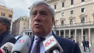 Dossieraggio Tajani quotSi faccia chiarezza Va capito se ce un regista e chi equot [upl. by Ecadnarb]