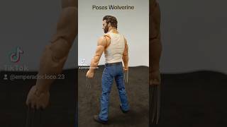 Poses Wolverine Marvel Legends Legacy Collection [upl. by Erapsag]