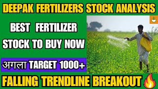 Fertilizer Stocks Ready for Breakout Deepak Fertilizers Stock Fundamental and Technical Analysis [upl. by Auof]