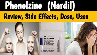 phenelzine  Uses Dosage Side Effects amp Mechanism  Nardil tablets review with in 3 minutes [upl. by Enner]