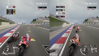 MotoGP 24  Local SplitScreen  Red Bull Ring Circuit  3 Laps  Gameplay [upl. by Yerkovich]