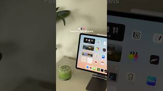Some of my favorite widgets 💕 ipadwidgets ipadaesthetic ipadpro [upl. by Shere]