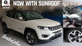 2018 Jeep Compass Limited Plus  sunroof  detailed review  features  specs  price [upl. by Callista]