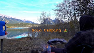 Solo Camping In The Mountains [upl. by Wolfort523]