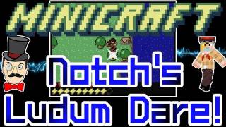 MINICRAFT  Notchs Ludum Dare Game  Mini Minecraft [upl. by Arvy]