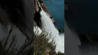 Waterfall cliffs in the Abisko National Park in the north of Sweden [upl. by Abbey515]