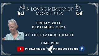 In Loving Memory of Morrel Cox [upl. by Eidolem239]