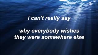 The Weepies  Cant Go Back Now Lyrics [upl. by Neroc]