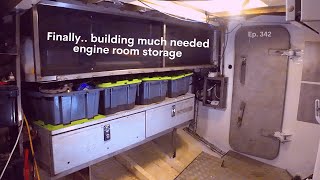 Finally Building Much Needed Engine Room Storage  Project Brupeg Ep342 [upl. by Innavoj744]