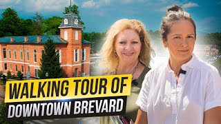 Explore Brevard NC with me Towns around Asheville North Carolina [upl. by Plank]