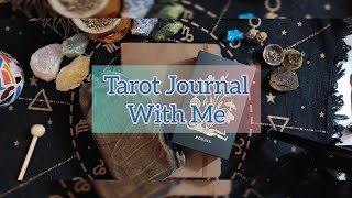 TarotJournaling With Me ¦ Poesis  Antique Anatomy  personal introspection [upl. by Karlow]