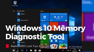 How to Check Your PC RAM With Windows 10 Memory Diagnostic Tool [upl. by Kalinda]