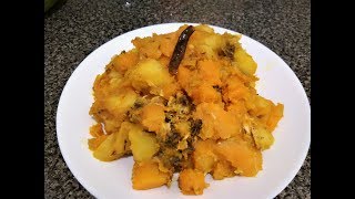 Ilish macher matha diye kumo r torkari  Ilish Macher Matha Diye Mishti Kumro Ghonto Recipe [upl. by Zaraf]