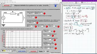 162  Réponse indicielle circuit RL BTSIUT [upl. by Selokcin517]