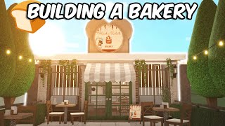 BUILDING A BAKERY IN BLOXBURG [upl. by Adlitam]