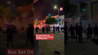 Mass Looting Breaks Out in Los Angeles After Dodgers Win World Series [upl. by Igal]