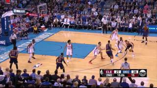 Andre Roberson Lockdown Defense on LeBron James 09022017 [upl. by Rust]