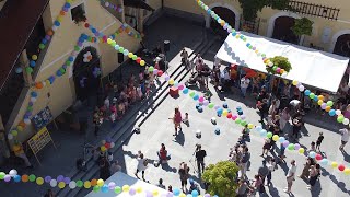 Pisani balon ponovno razveseljeval v osrčju Laškega [upl. by Cherry454]