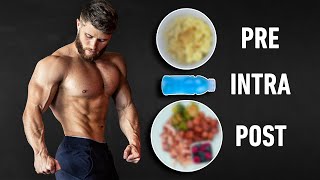 What To Eat Before During amp After Training For Max Muscle Growth [upl. by Faruq]