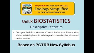 Biostatistics Descriptive Statistics [upl. by Rosabella]