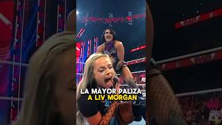 La mayor paliza a Liv Morgan livmorgan wwe wrestling wwefan rhearipley [upl. by Labotsirc]