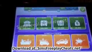 Sims Freeplay Cheats Turoial and Guide for more simoleons [upl. by Llewkcor410]