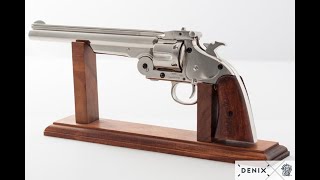 Denix Schofield Revolver Old West Handgun a story by Sándor Senkó  Old Trading Post Western Replica [upl. by Katharyn]