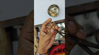 Gold short galsar designs and making video How to make gold jewellery ornaments Making Video [upl. by Liamsi]