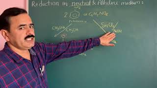 Reduction of Nitrobenzene in neutral amp Alkaline mediumNitro compoundHydrazobenzene NEETJEE BSc [upl. by Henebry407]