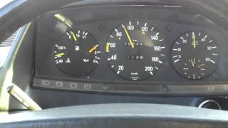 Mercedes W123 300TD acceleration 0100 2 [upl. by Cantone831]