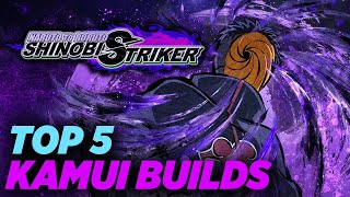 Top 5 Best Kamui Builds Naruto to Boruto Shinobi Striker [upl. by Jarrod]