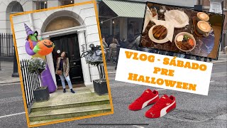 VLOG  Un sábado normal en Londres  🎃 HALLOWEEN 🎃  De tiendas  Nuevas Puma SPEEDCAT [upl. by Aleunamme]