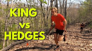 KING vs HEDGES Epic Battle  Last 2 Miles of the Breakneck Point Trail Marathon [upl. by Ardnuasak]