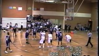 Woonsocket Vs Classical in Boys Basketball 1997 [upl. by Eelynnhoj]