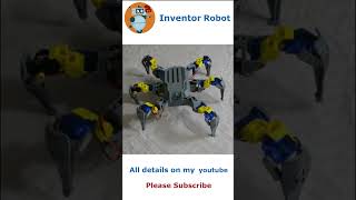 How To Build a 3D Printed Hexapod  Arduino Powered Spider Robot  Best Robot Project shorts diy [upl. by Fayola]