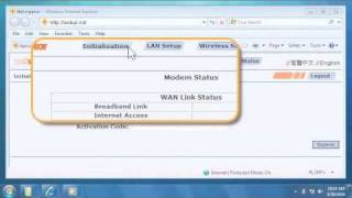 Netvigator Wireless Modem Setup Step 3  Router Initialization [upl. by Aimit960]