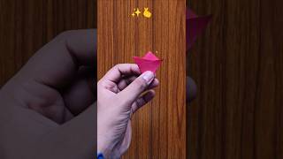 Easy craft ideas with paper how to make paper Crafts easy at homeshorts ytshorts youtubeshort [upl. by Morey199]