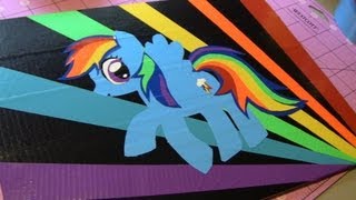 MLP Rainbow Dash Time Lapse [upl. by Bashuk]