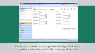 Sage HRMS HR Actions W4 [upl. by Johnsten]