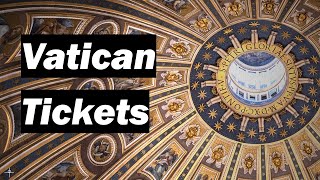 🇻🇦How to book tickets for the Vatican amp Sistine Chapel [upl. by Esertak311]