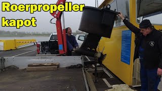 De Roerpropeller van de veerpont Alphen uitbouwen hoe doen wij dat [upl. by Howund]