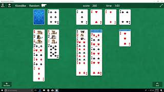 Microsoft Solitaire Collection Klondike On Windows 10 [upl. by Ardnekat578]