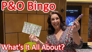 What is Bingo on a Cruise Ship All About  A Look at Bingo on PampO Cruise Ships [upl. by Gnik]