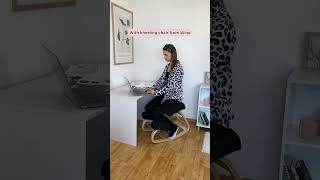 Get Rid of Back Pain with the Vilno Kneeling Chair [upl. by Suiramad]