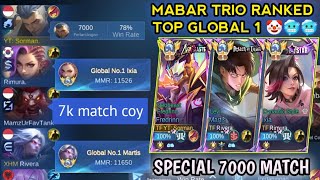 Gameplay Fredrinn 7000 Match Bareng Global 1 Martis Dan Ixia [upl. by Dragone]