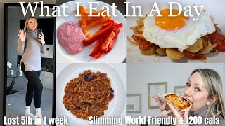 What I Eat In a Day To Lose Weight  January 2024  Low Calorie amp Slimming World Friendly [upl. by Inneg]