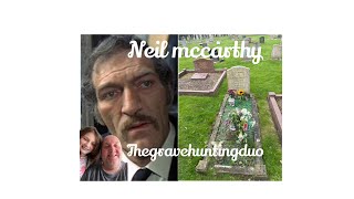 The grave of British actor Neil mccarthy [upl. by Hauser]